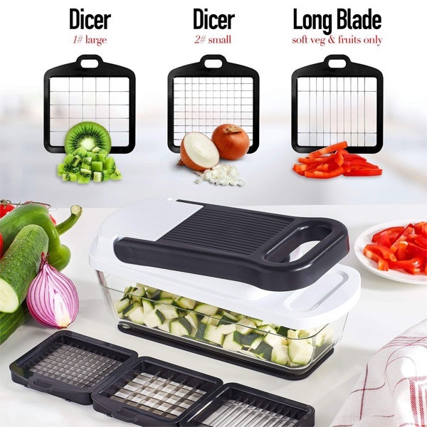A Home Vegetable Chopper Food Chopper Tomato Dicer, Onion Chopper, Vegetable Cutter Food